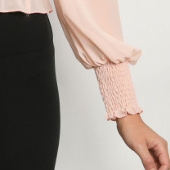 WANT YOUR LOVE Blouse Top - Blush - Picture 7 of 8